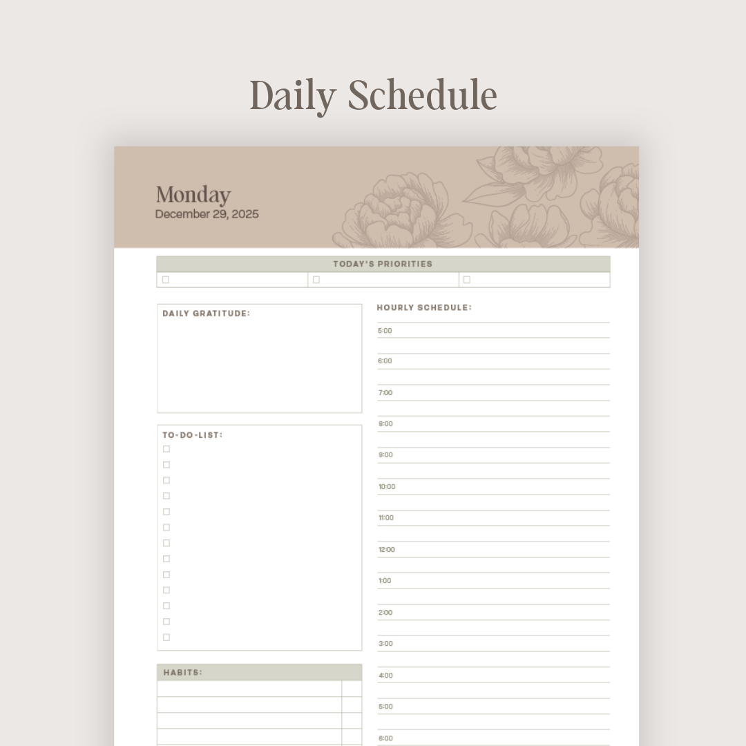 2026 Manda x Bailey Turner Planner