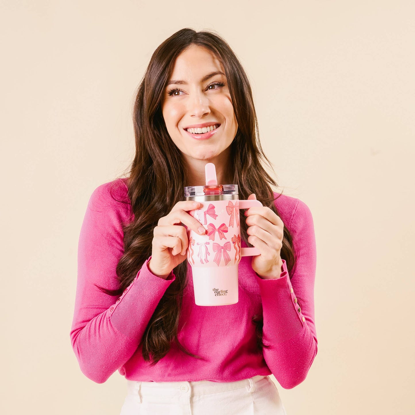 Blushing Bows Tumbler-20 oz
