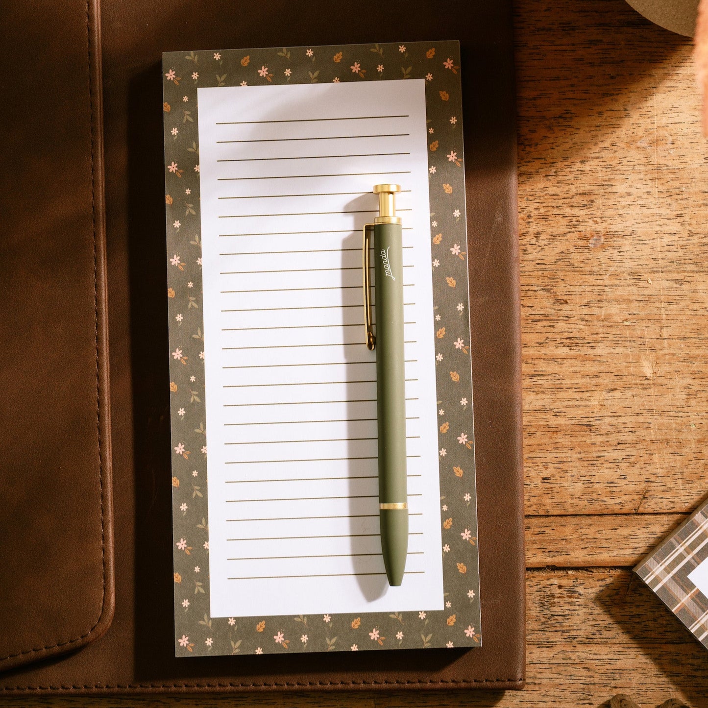 Forest Floral Notepad