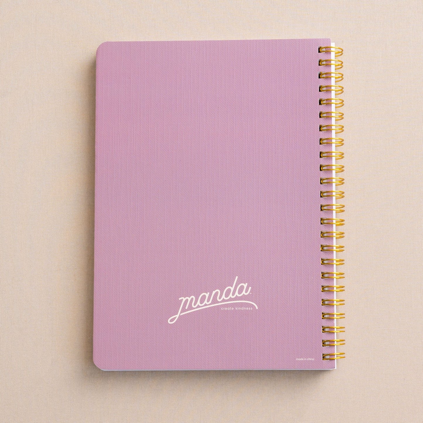 Plum Meadow Spiral Notebook