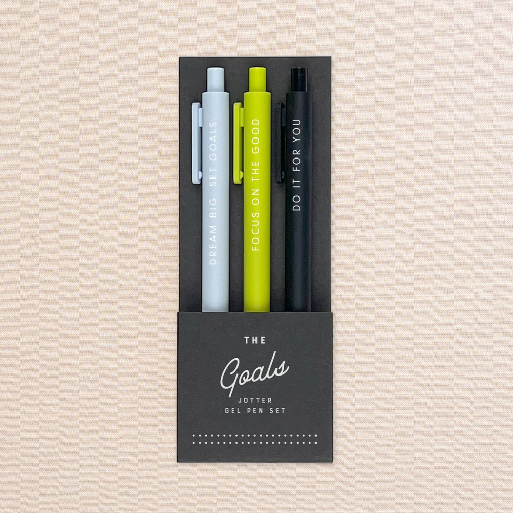 The Goals Gel Pens