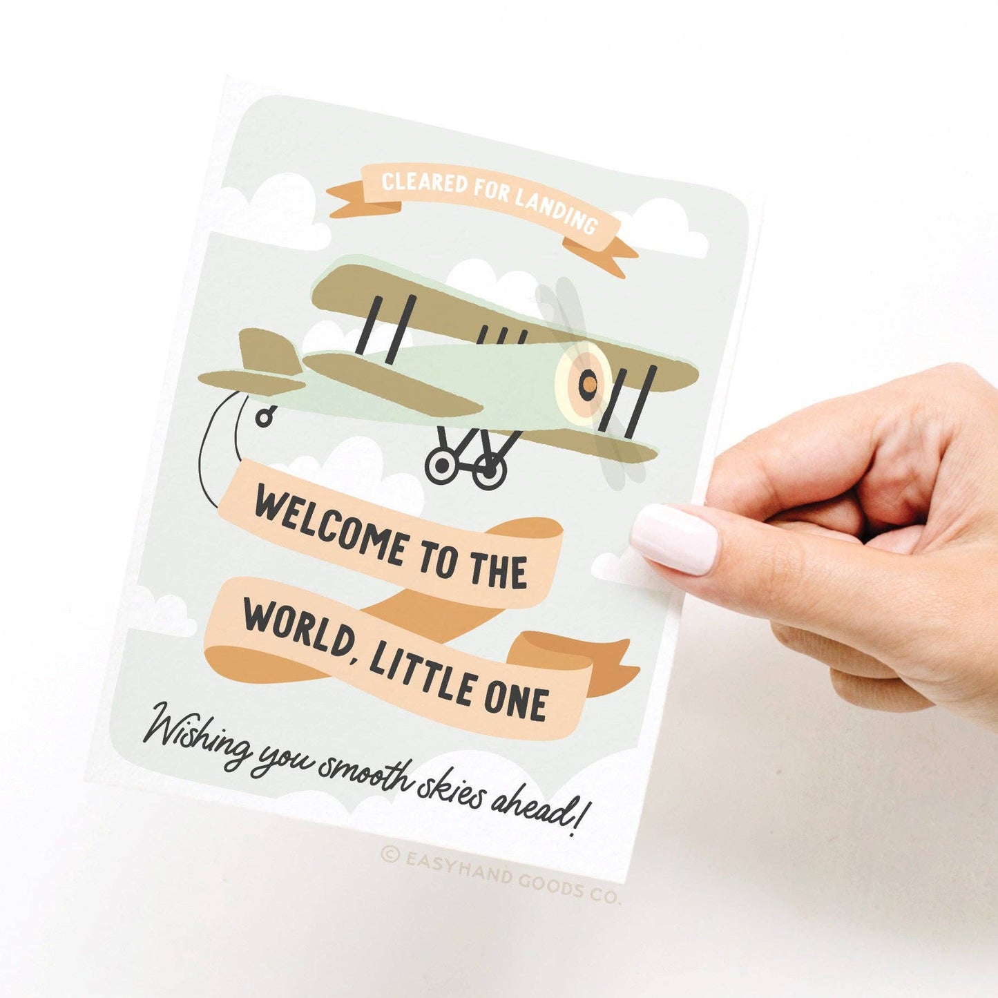 Welcome to the World Little One Greeting Card