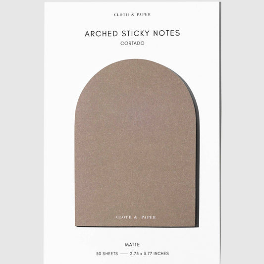 Luxury Arch Sticky Notes: Cortado