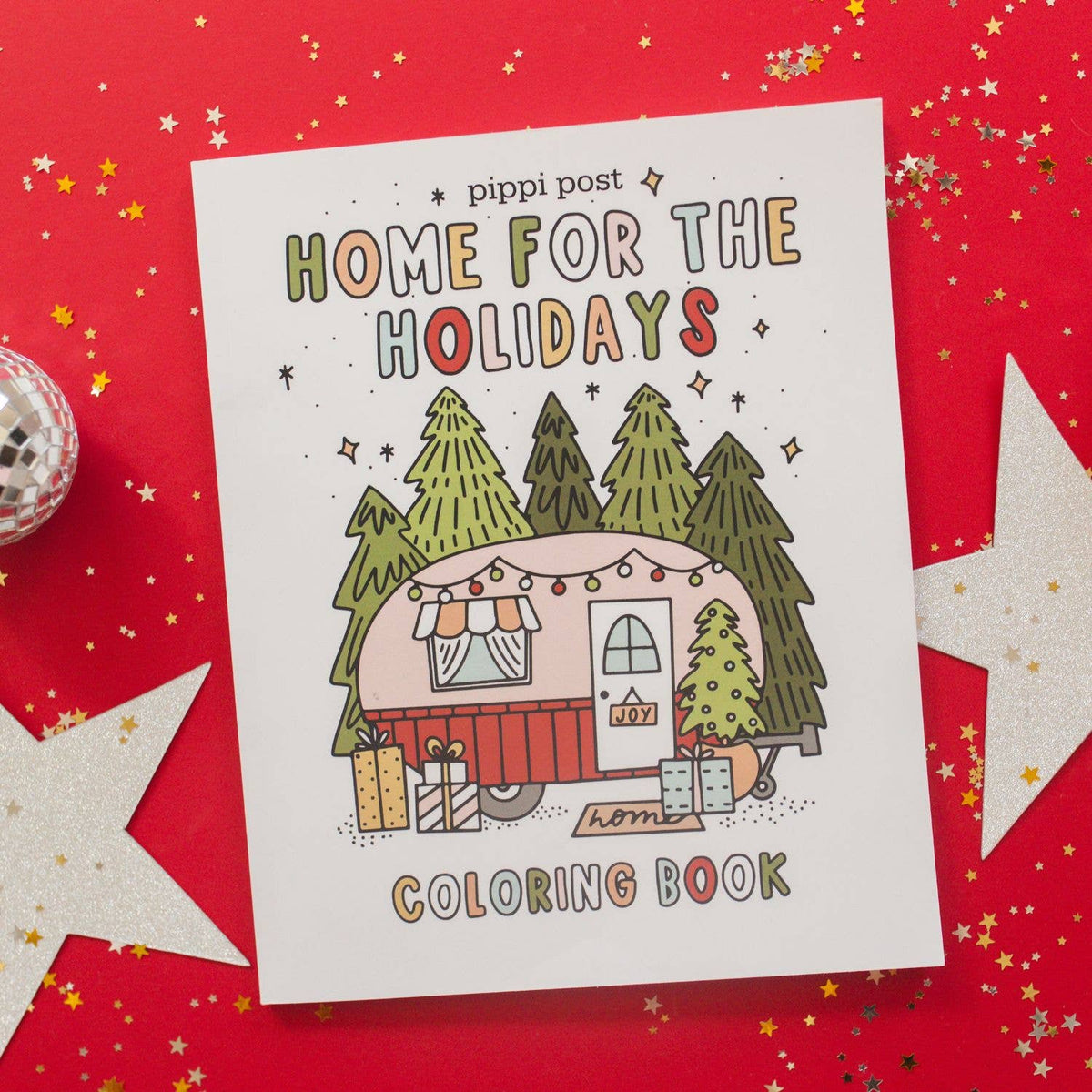 Home For The Holidays Coloring Book