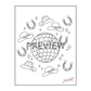 Cowgirl Tilly's Coloring Book - Digital Download