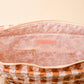 The Everyday Quilted Tote Bag-Maple Gingham