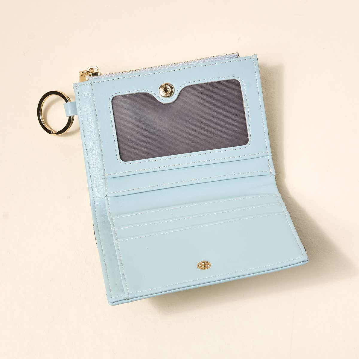 Luxe Pocket Wallet–Everbloom Forest Green