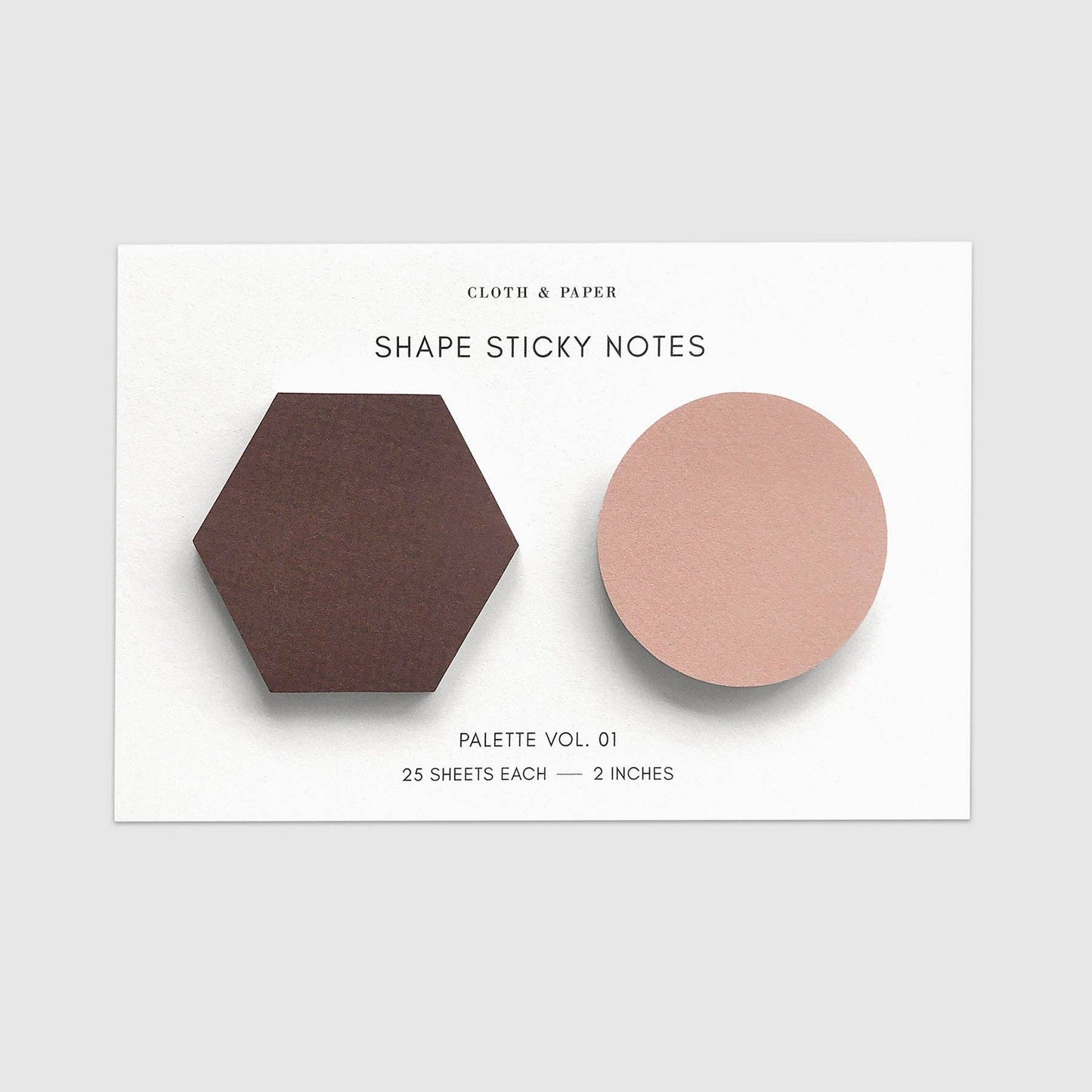 Matte Shape Sticky Notes: Vol 1
