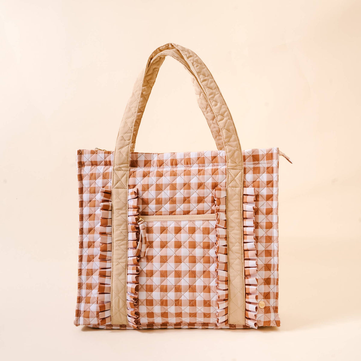 Maple Gingham Quilted Bag Bundle