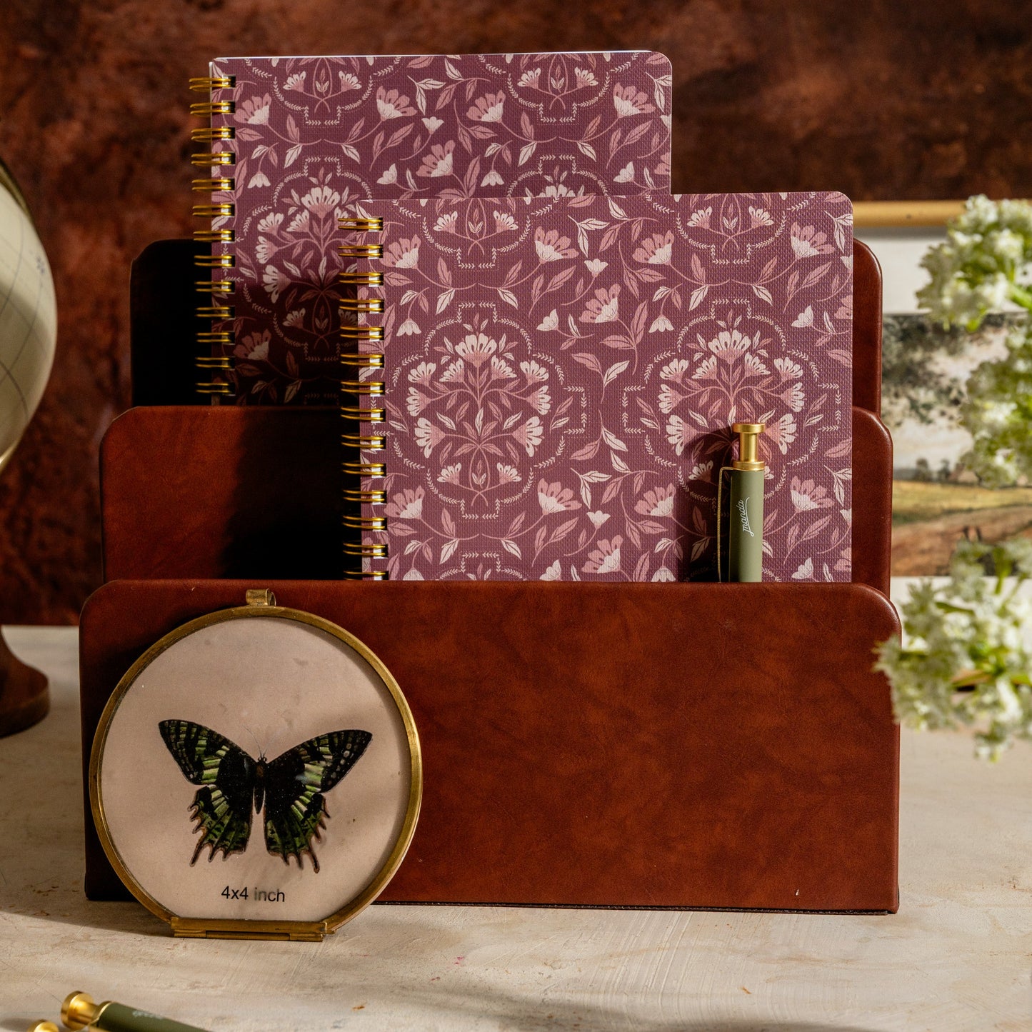 Floralesque Spiral Notebook
