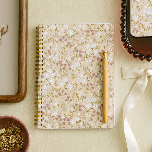 Wanderflower Spiral Notebook
