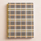 Forest Flannel Spiral Notebook