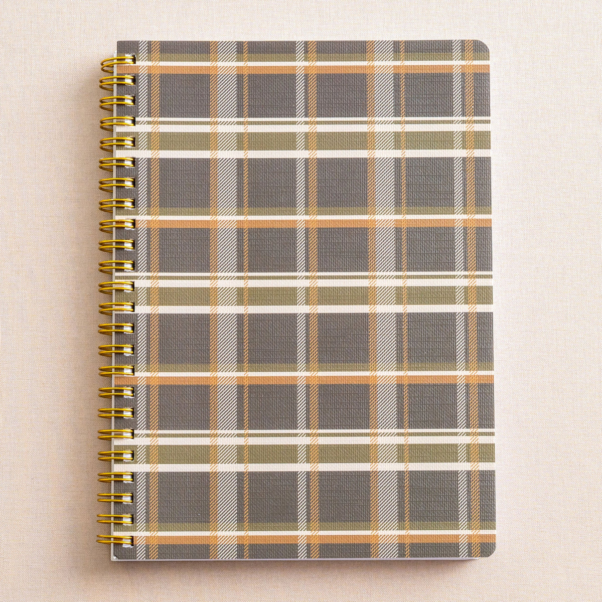 Forest Flannel Spiral Notebook