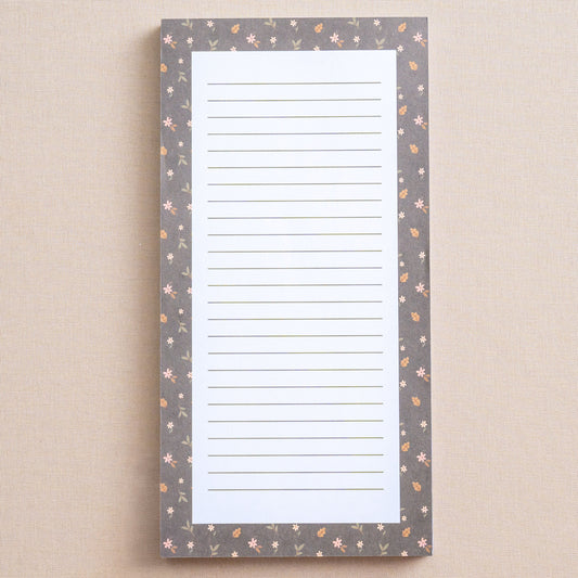 Forest Floral Notepad