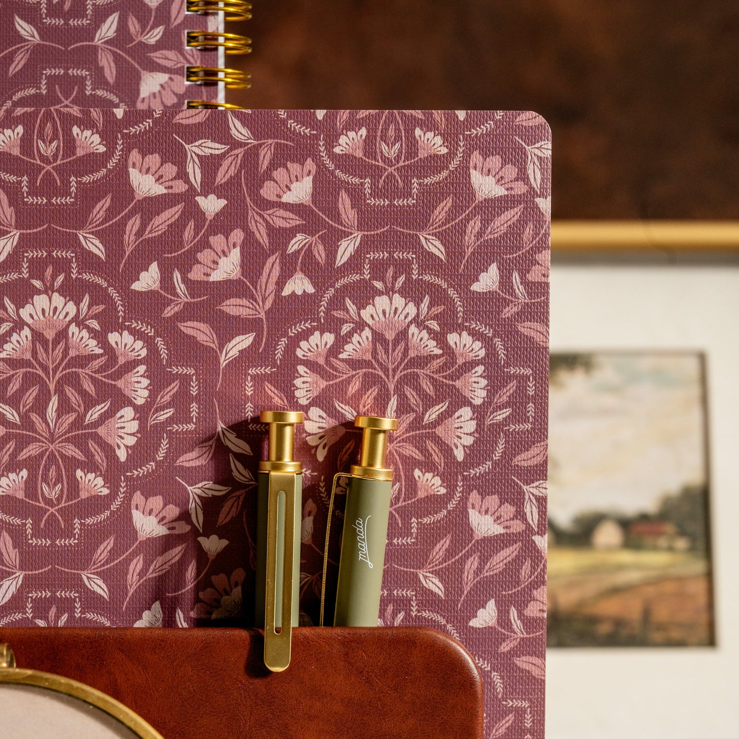 Floralesque Spiral Notebook