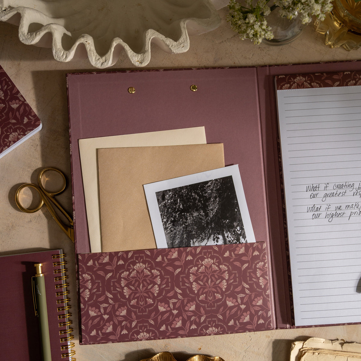 Floralesque Clipfolio
