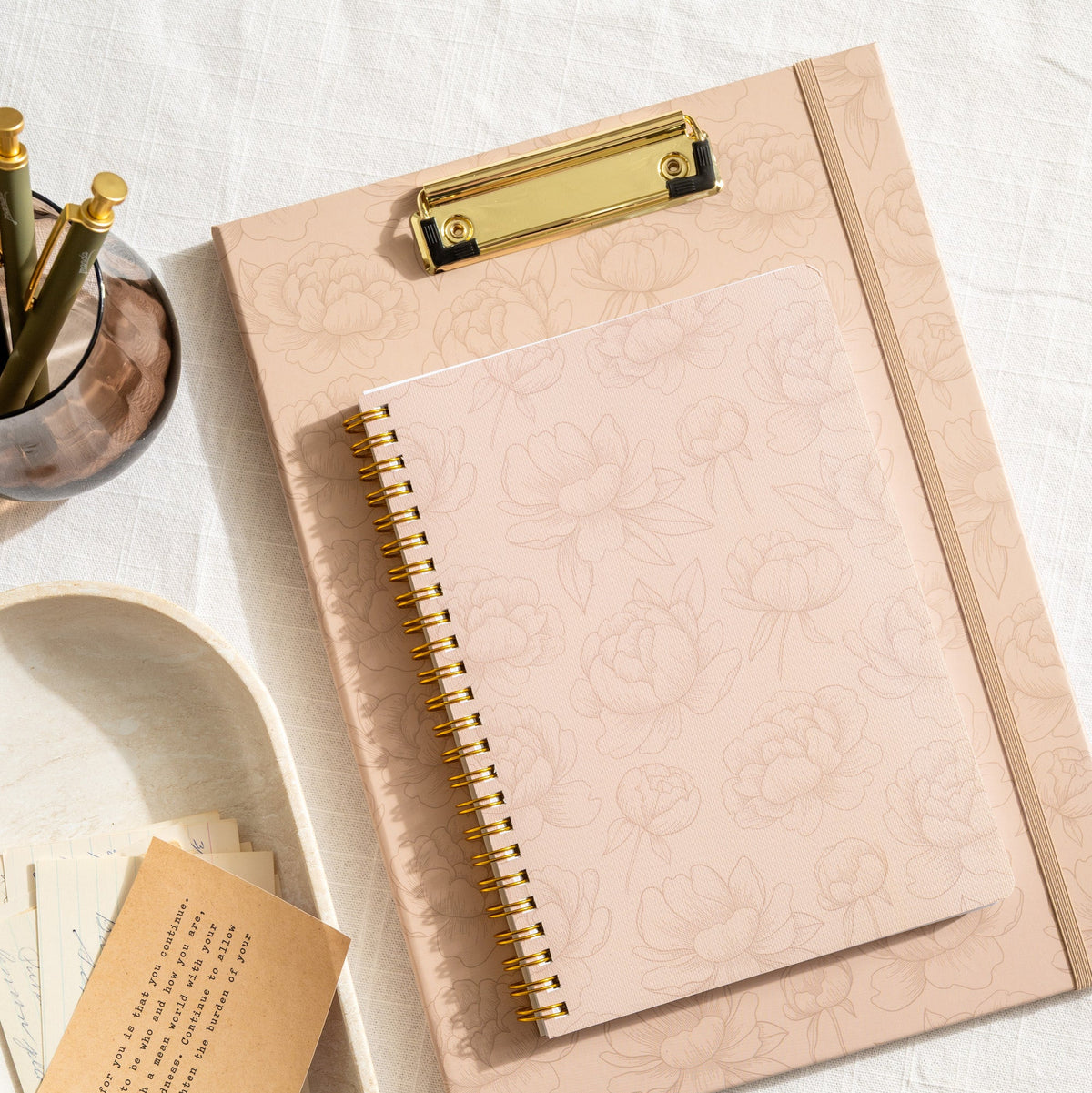 Pressed Peony Set