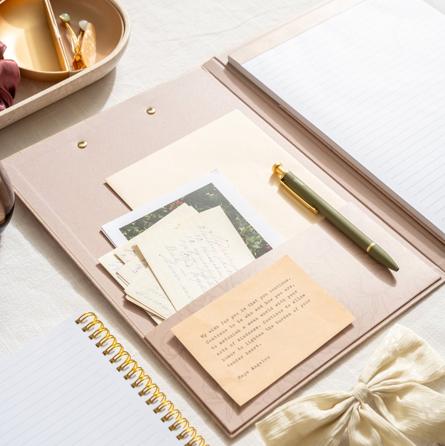 Pressed Peony Set