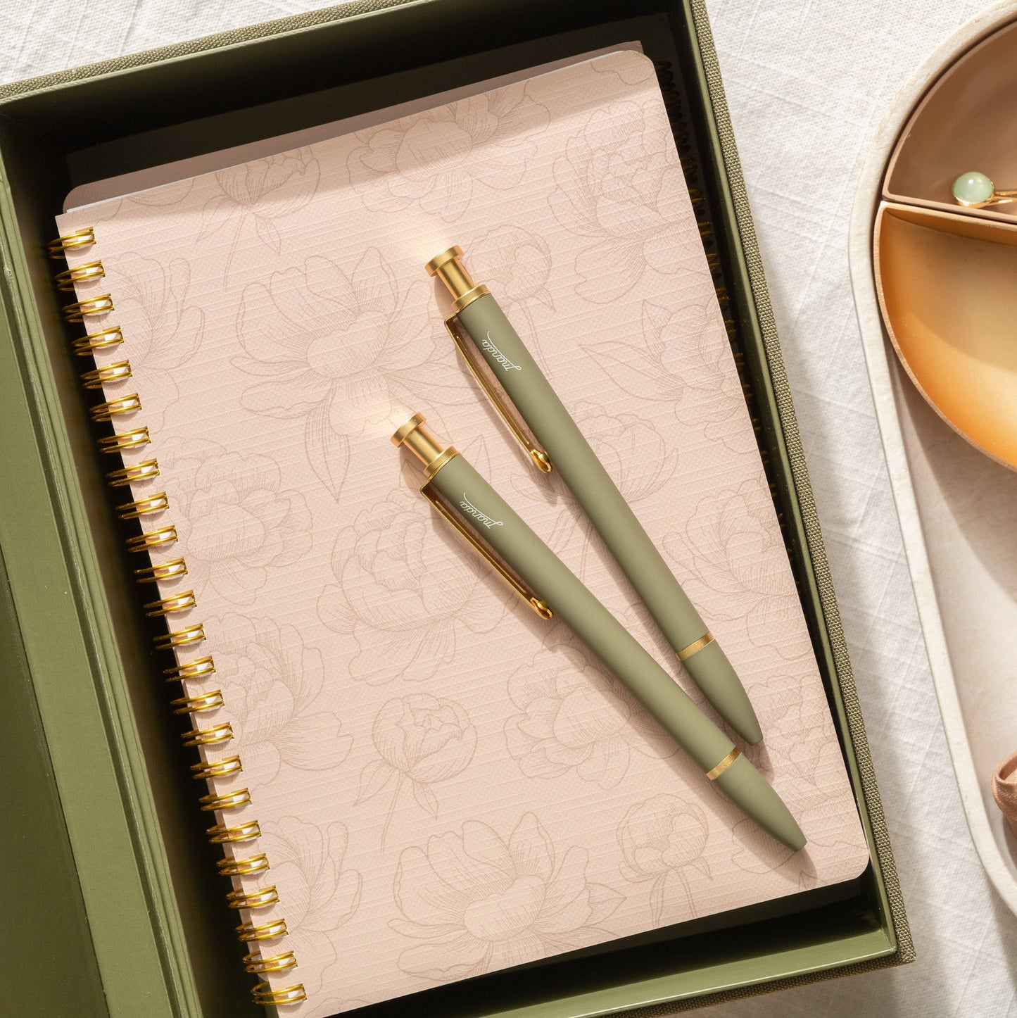 Pressed Peony Set