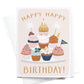 Happy Happy Birthday! Greeting Card