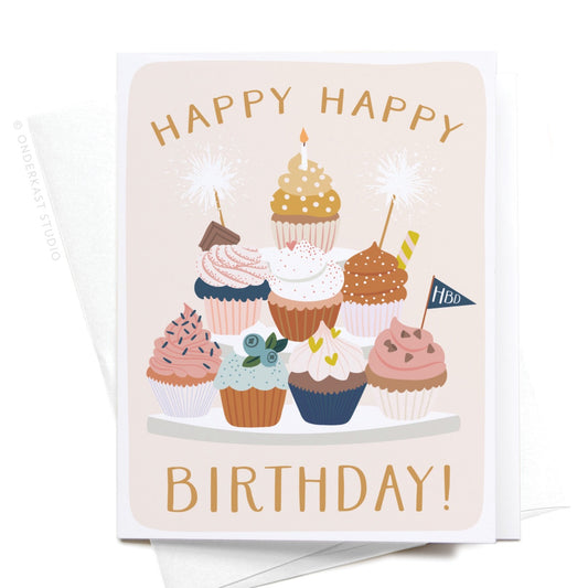 Happy Happy Birthday! Greeting Card