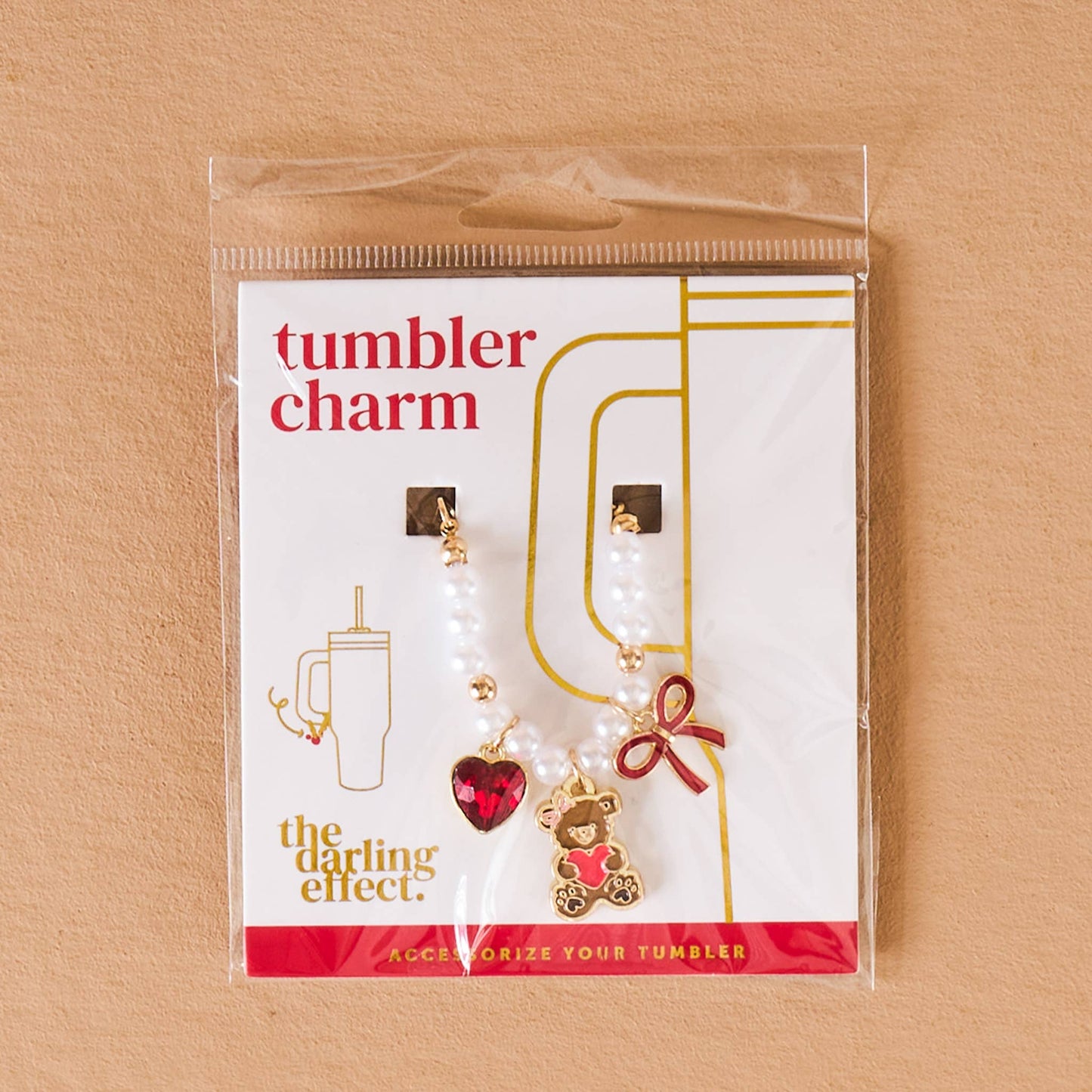 Cuddle Cub Tumbler Charms