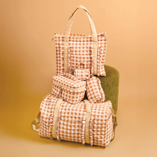 Maple Gingham Quilted Bag Bundle