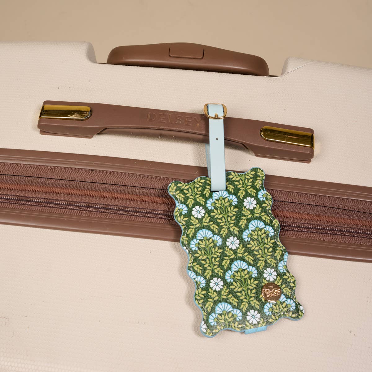 Jetsetter Luggage Tag–Everbloom Forest Green