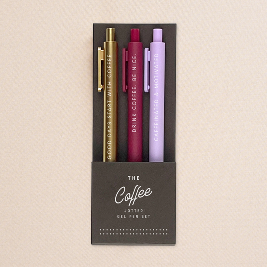 Coffee Gel Pens