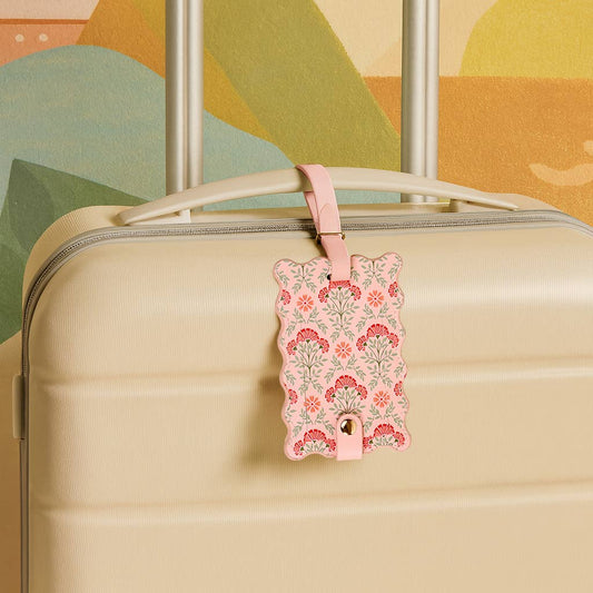 Jetsetter Luggage Tag–Everbloom Dusty Rose
