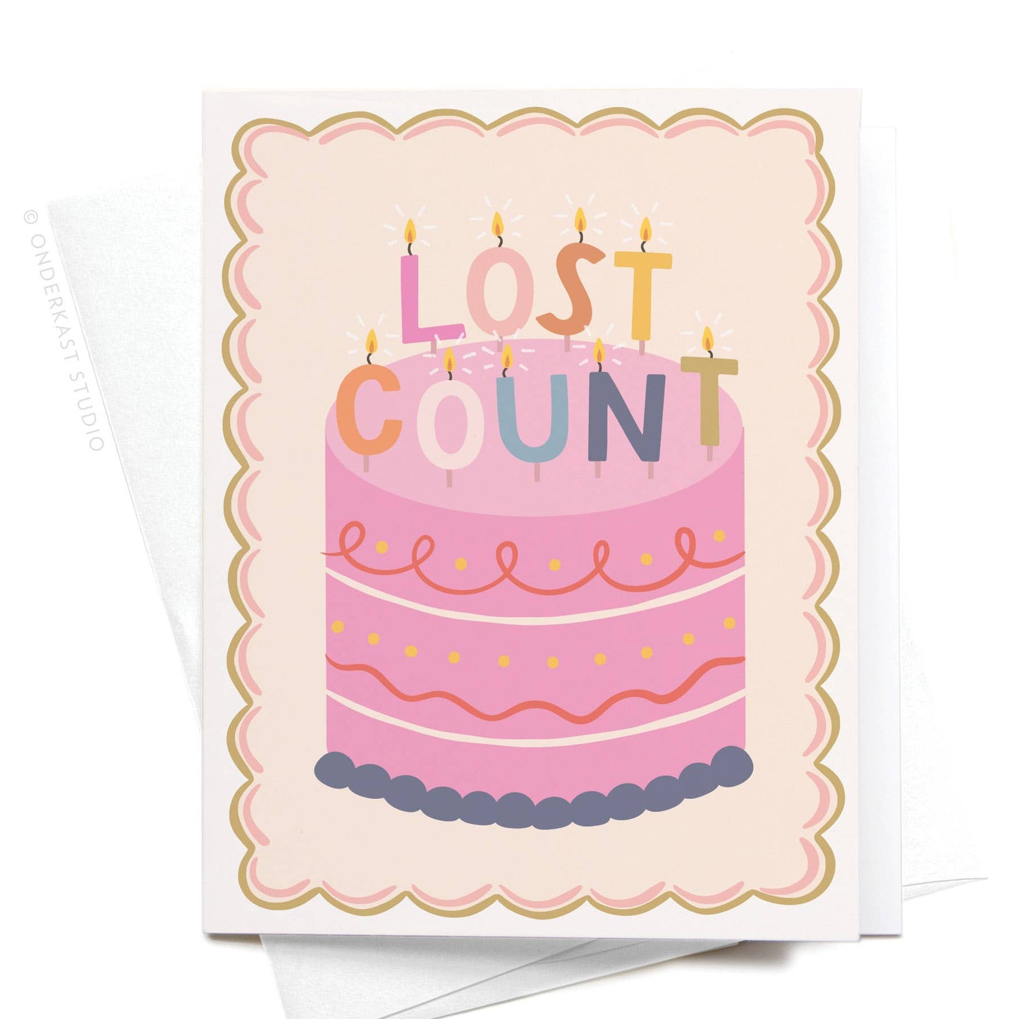 Lost Count Birthday Candles Greeting Card