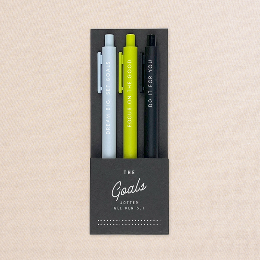 The Goals Gel Pens
