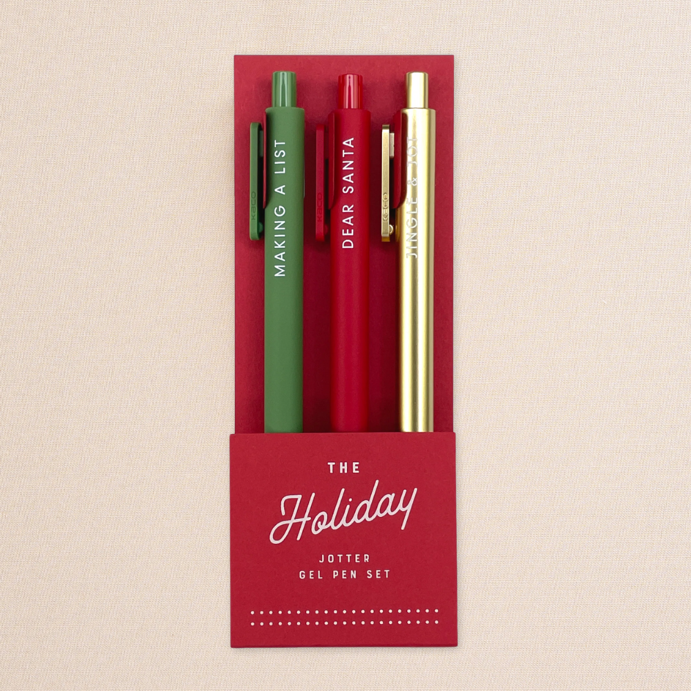 Holiday Gel Pens