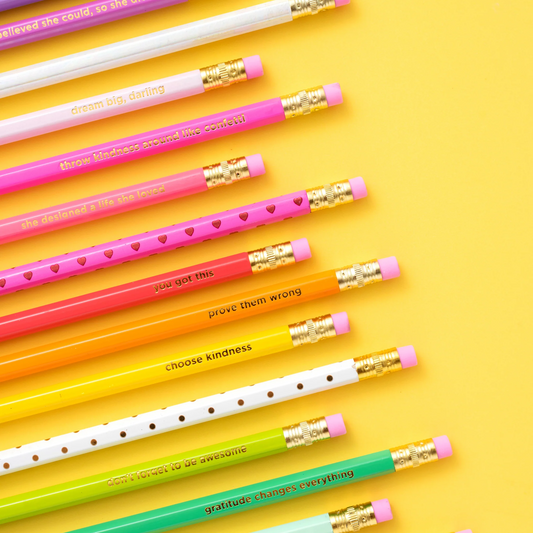 Motivational Pencil Set