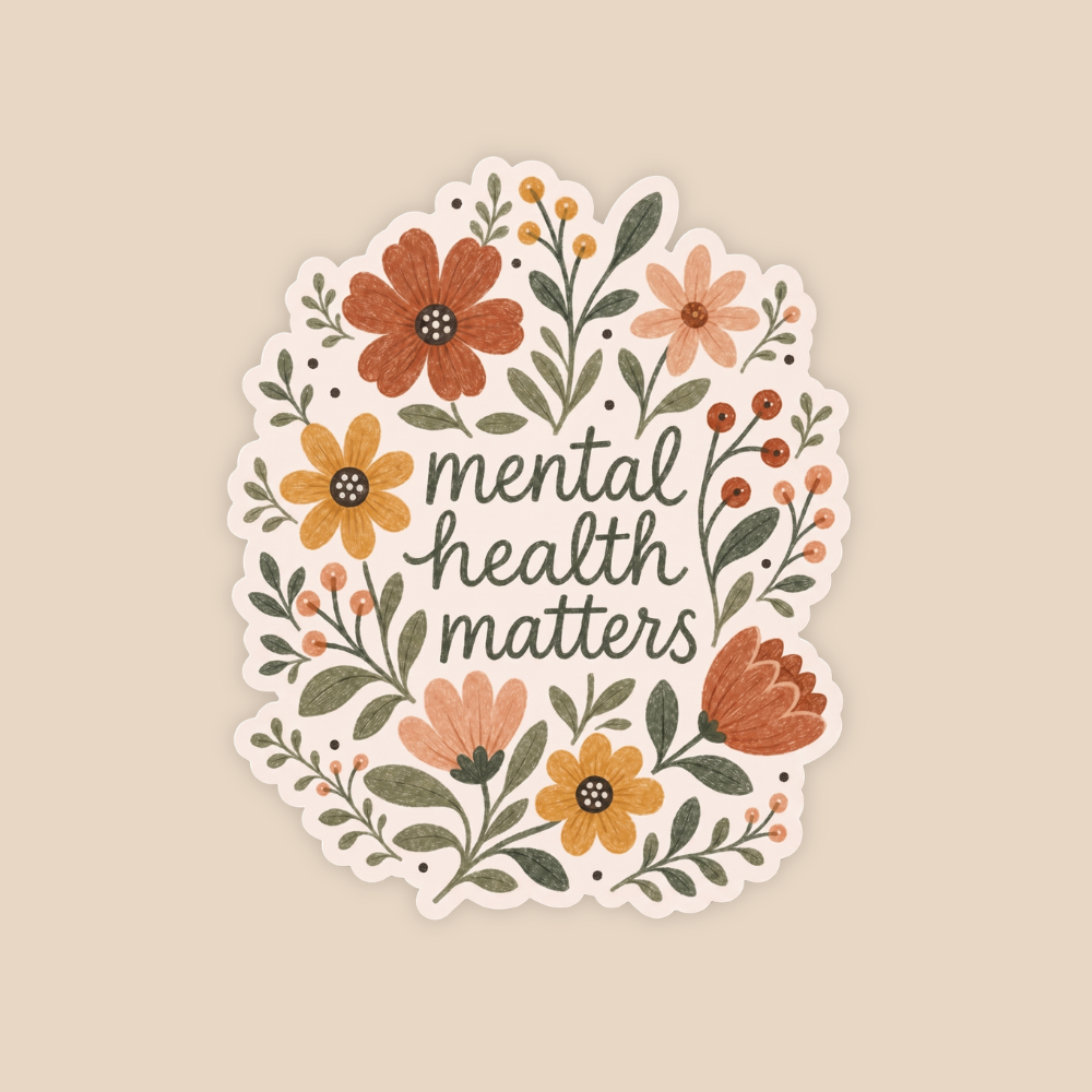 Mental Health Matters Sticker