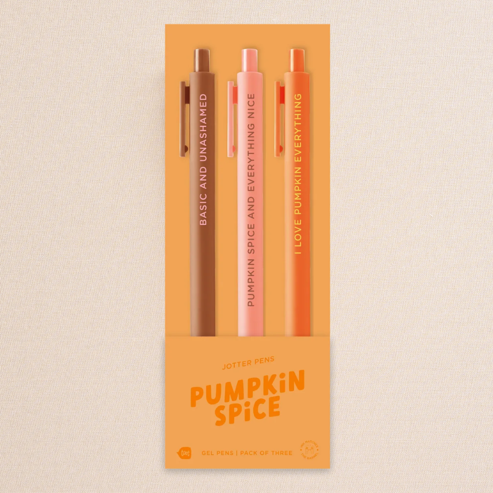 Pumpkin Spice Gel Pens