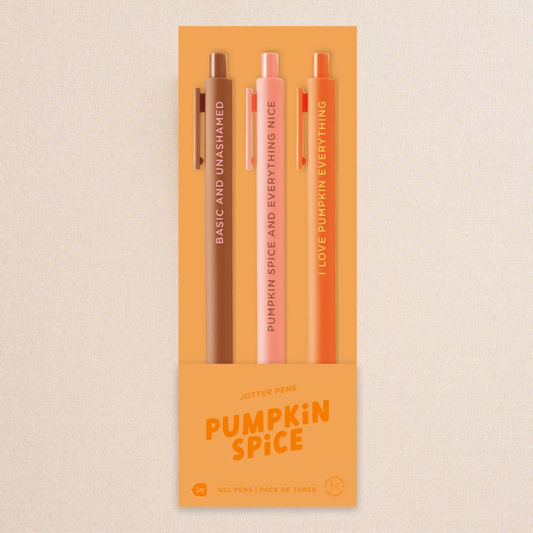 NEW! Pumpkin Spice Gel Pens