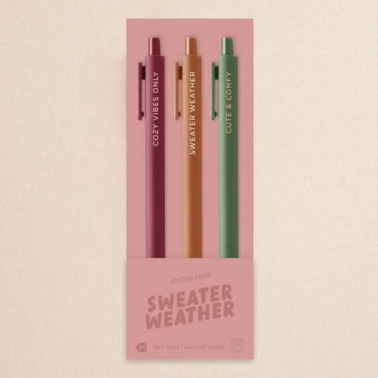 NEW! Sweater Weather Gel Pens