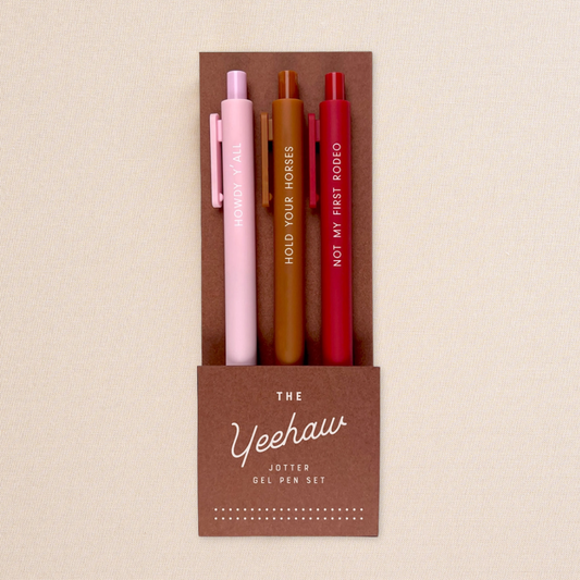 Yeehaw Gel Pens